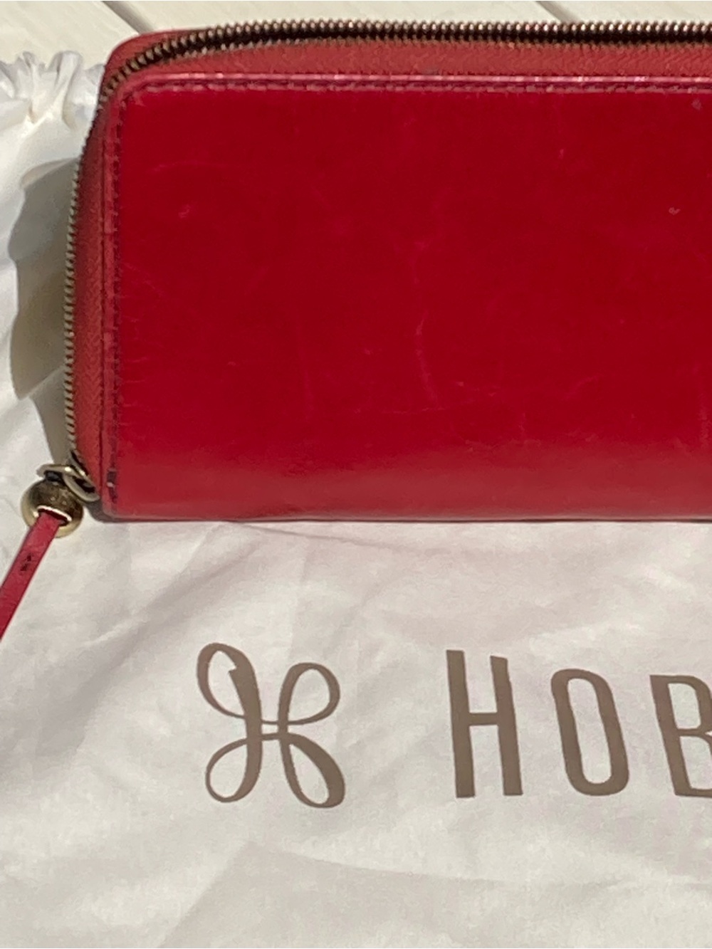 HOBO - Red Leather Wallet - Picture 6 of 6